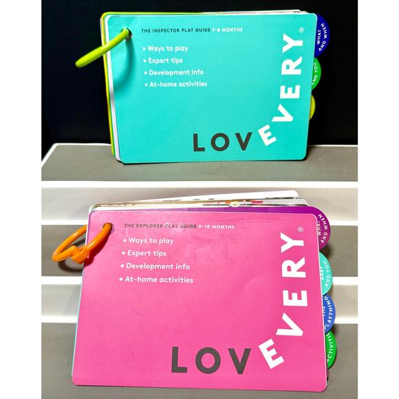 Lovevery Play Guides the inspector 7-8 months & the explorer 9-10 months - Picture 1 of 8